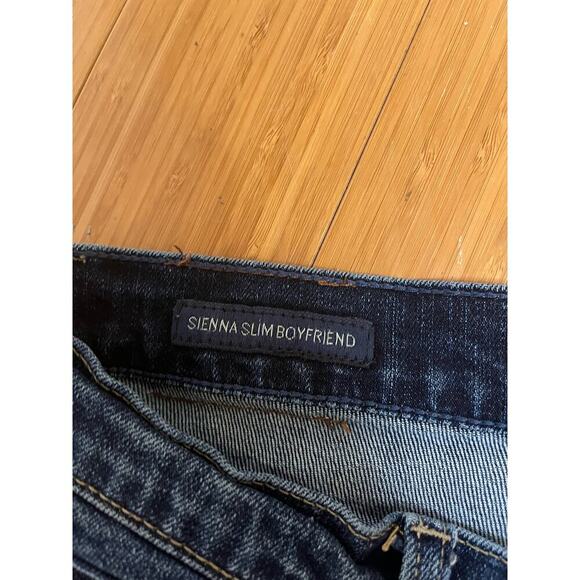 Lucky Brand Jeans Sienna Slim Boyfriend Women’s 6/28 Distressed Raw Hem Boho - Picture 2 of 16